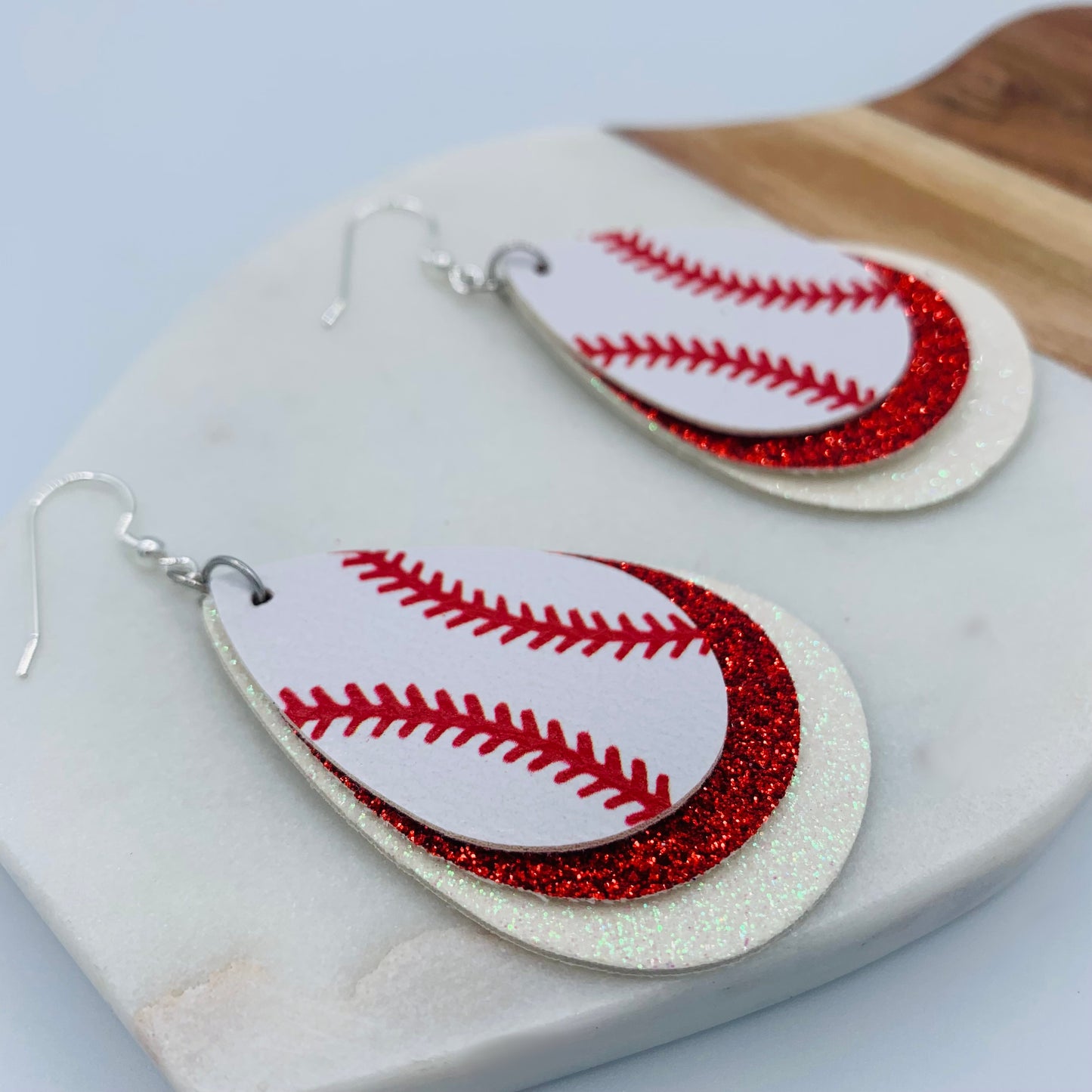 red & white