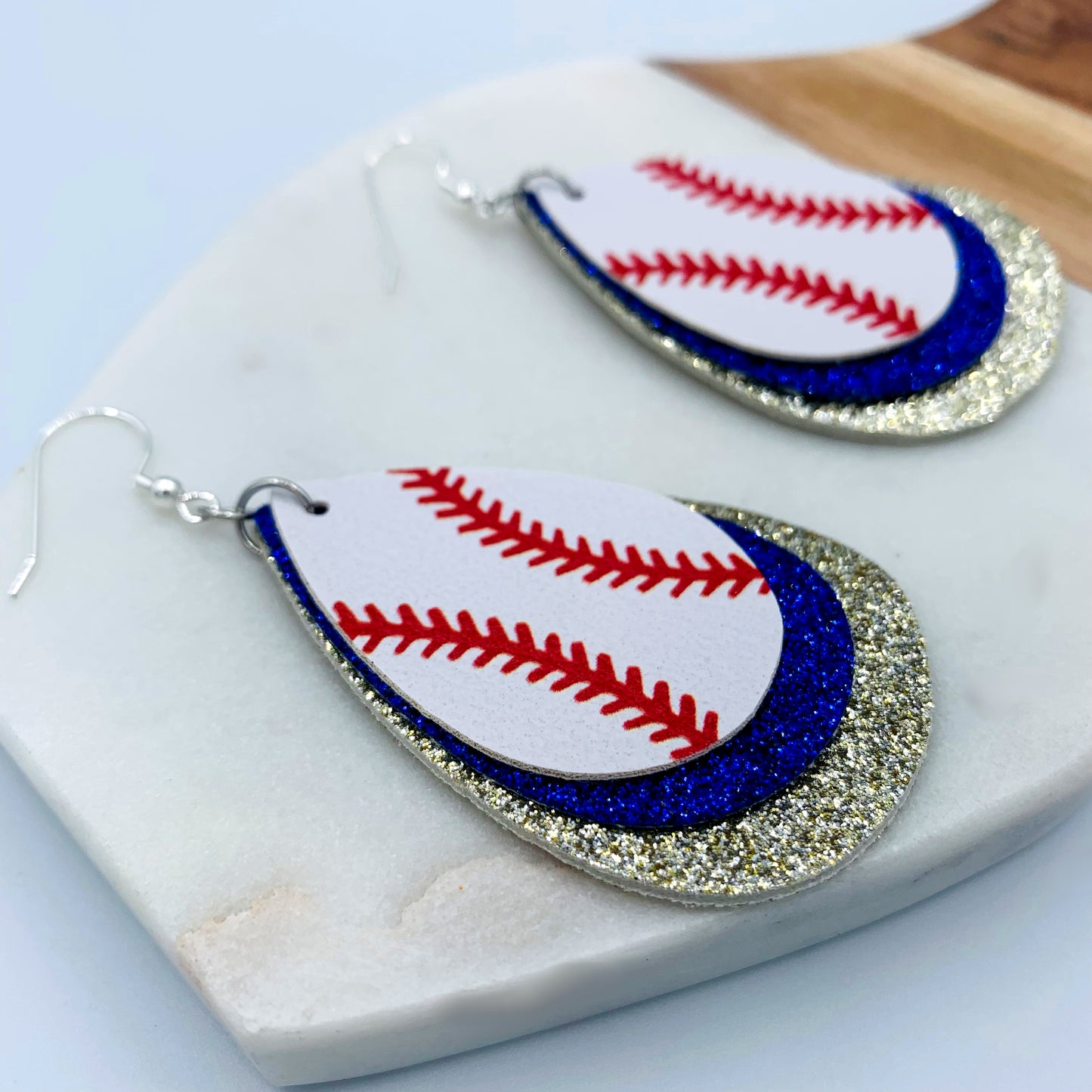 silver & royal blue