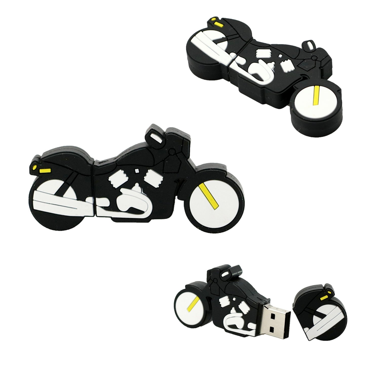 black motorbike