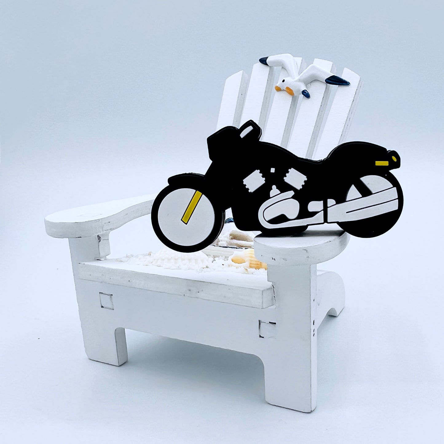 black motorbike
