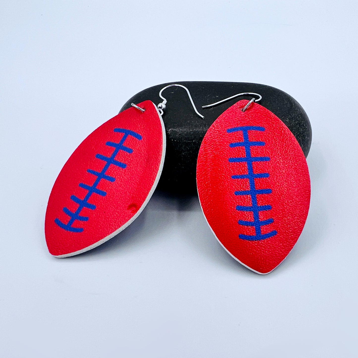blue & red