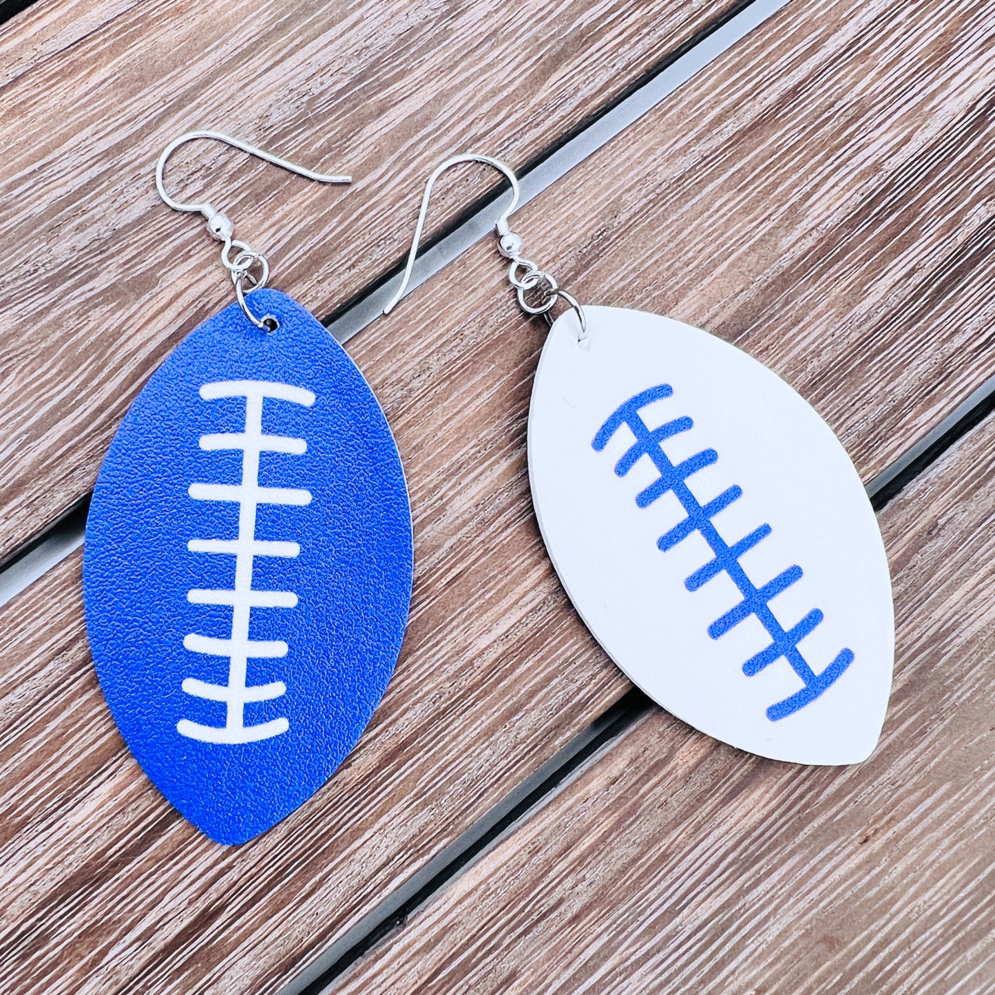 blue & white