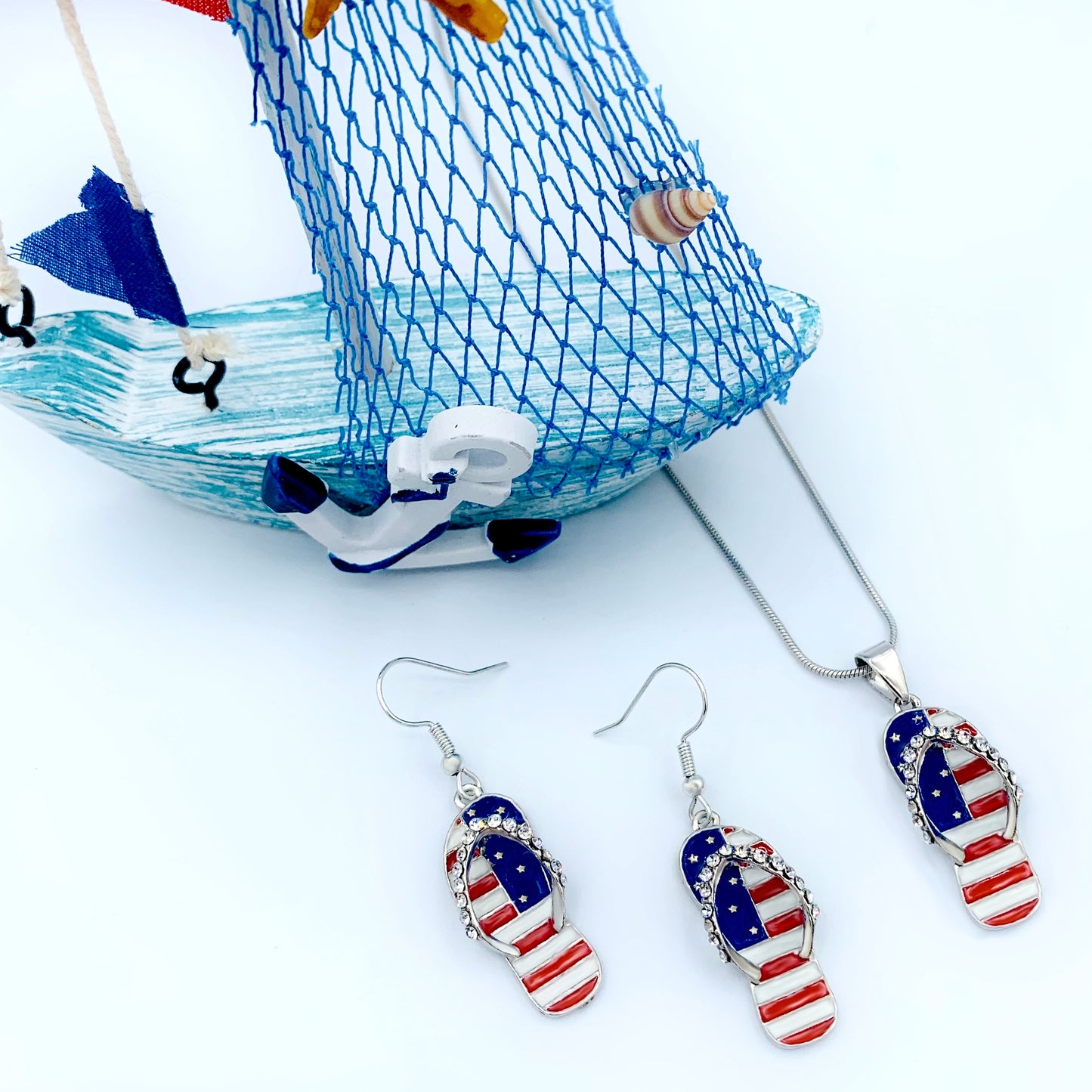 flipflop jewelry set