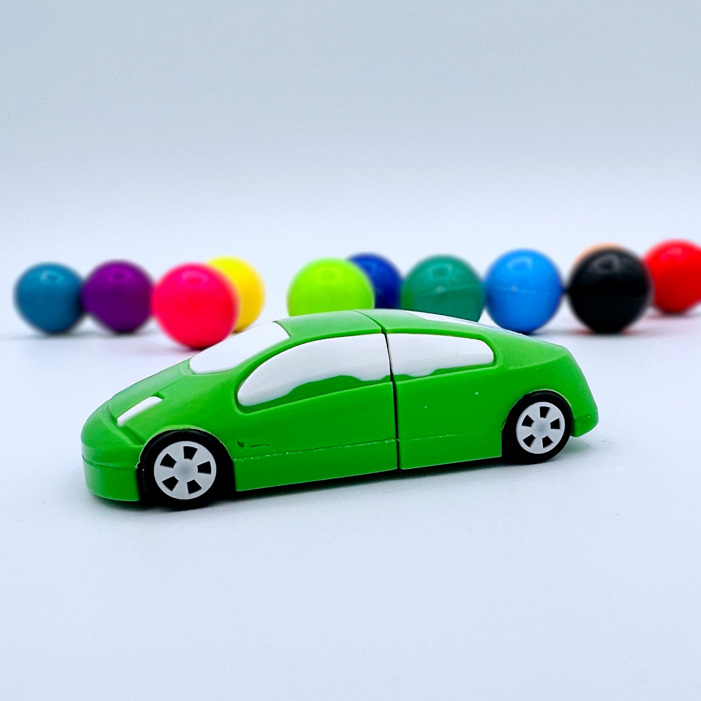 green car