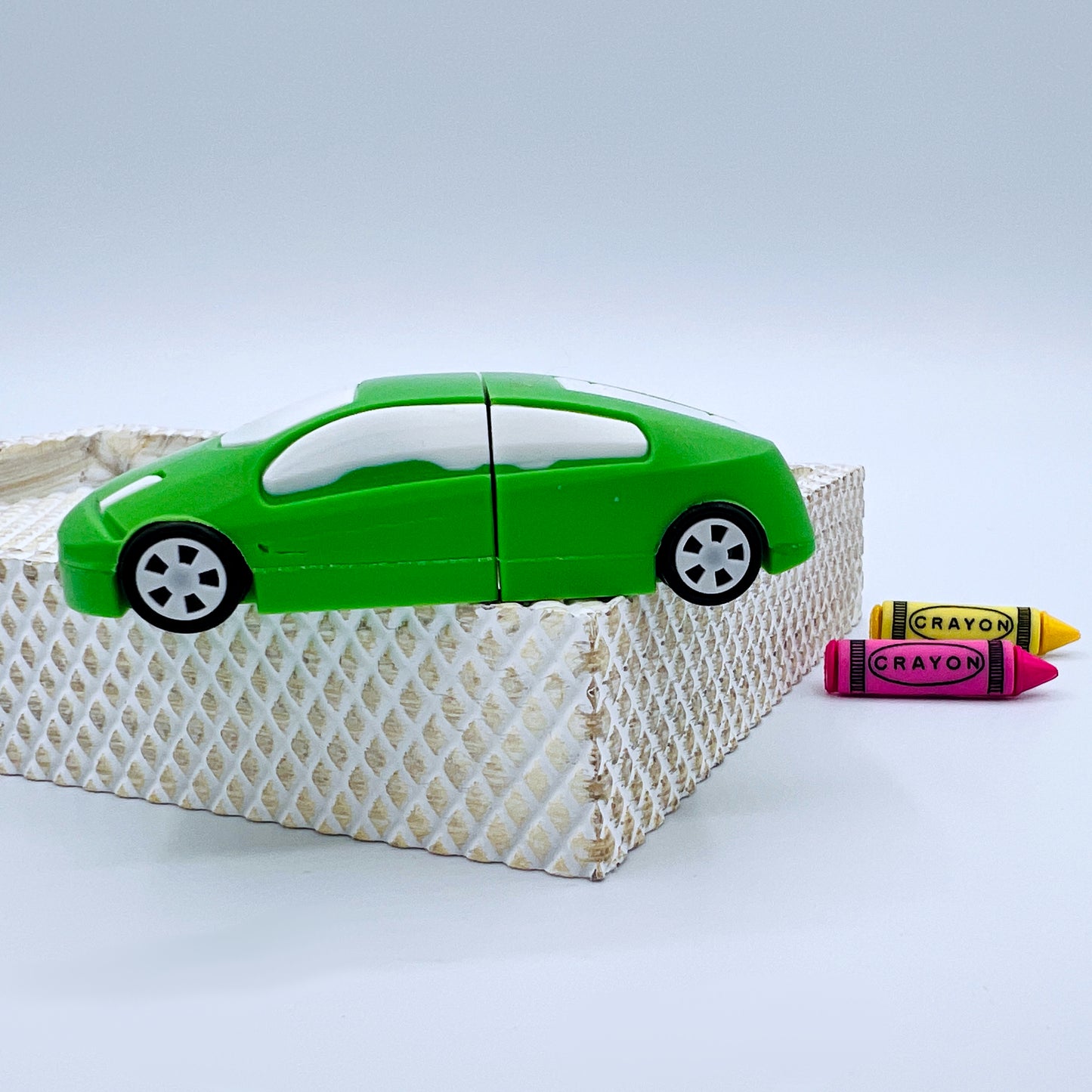 green car