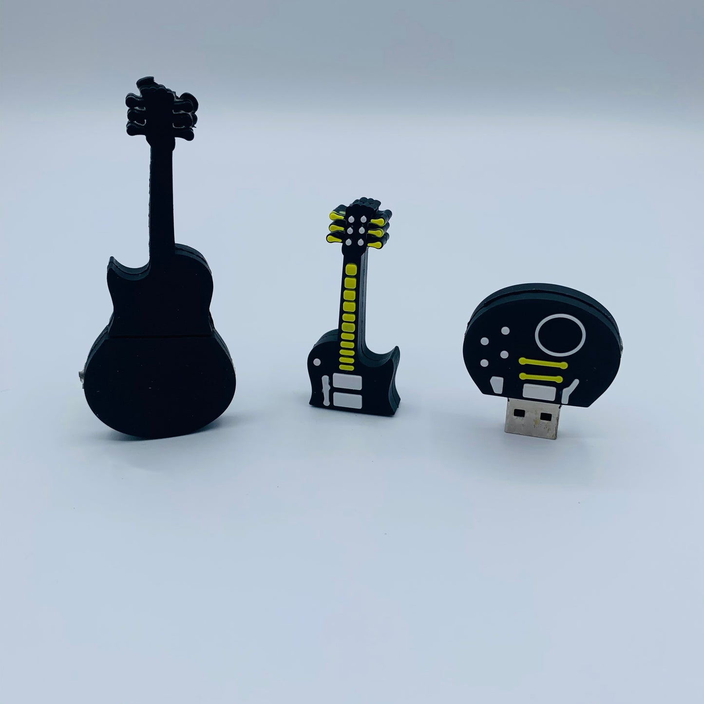 neon electric guitar