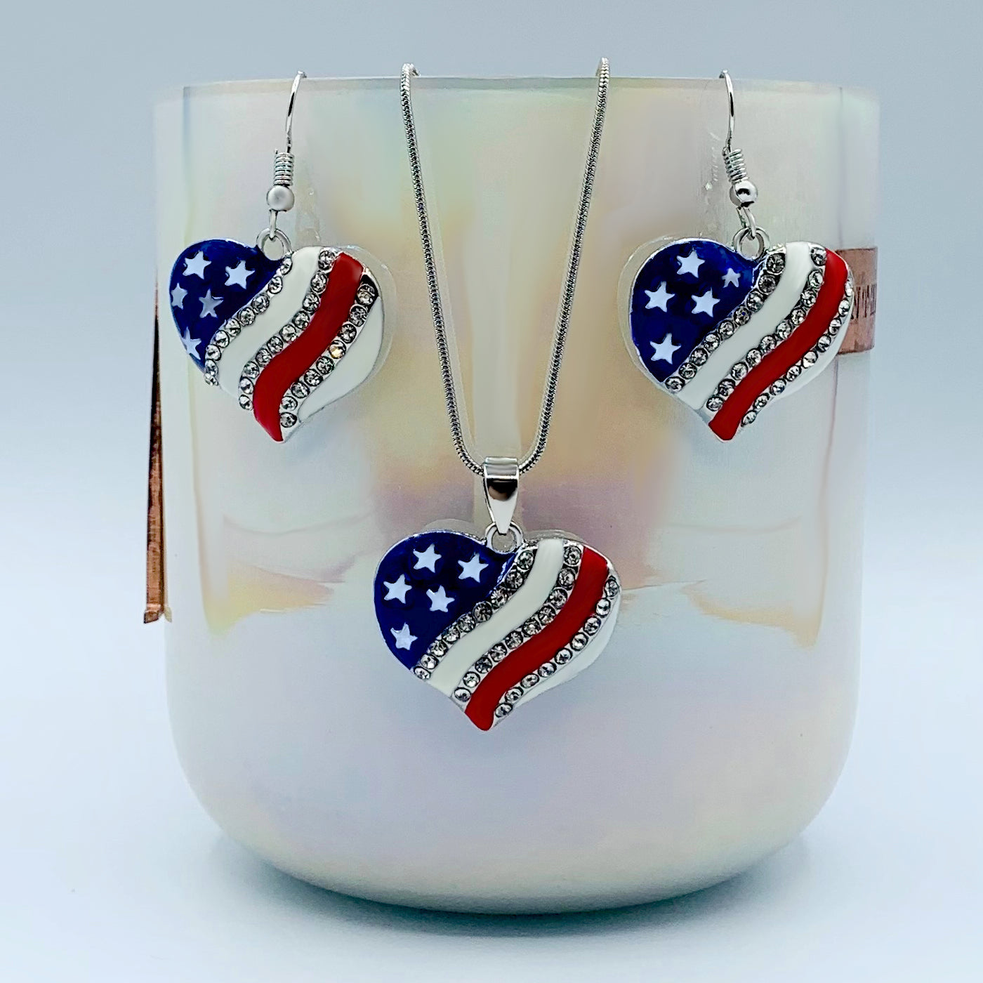 heart jewelry set