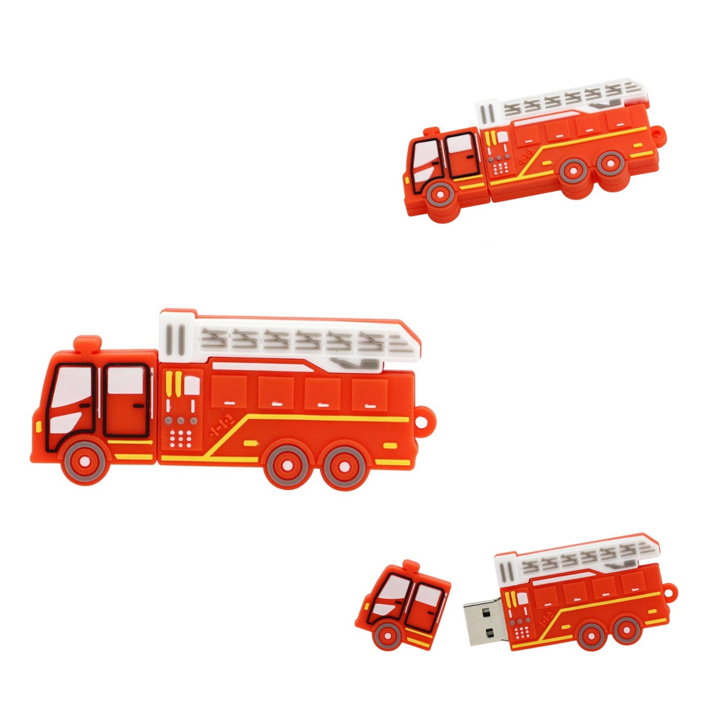 red fire truck