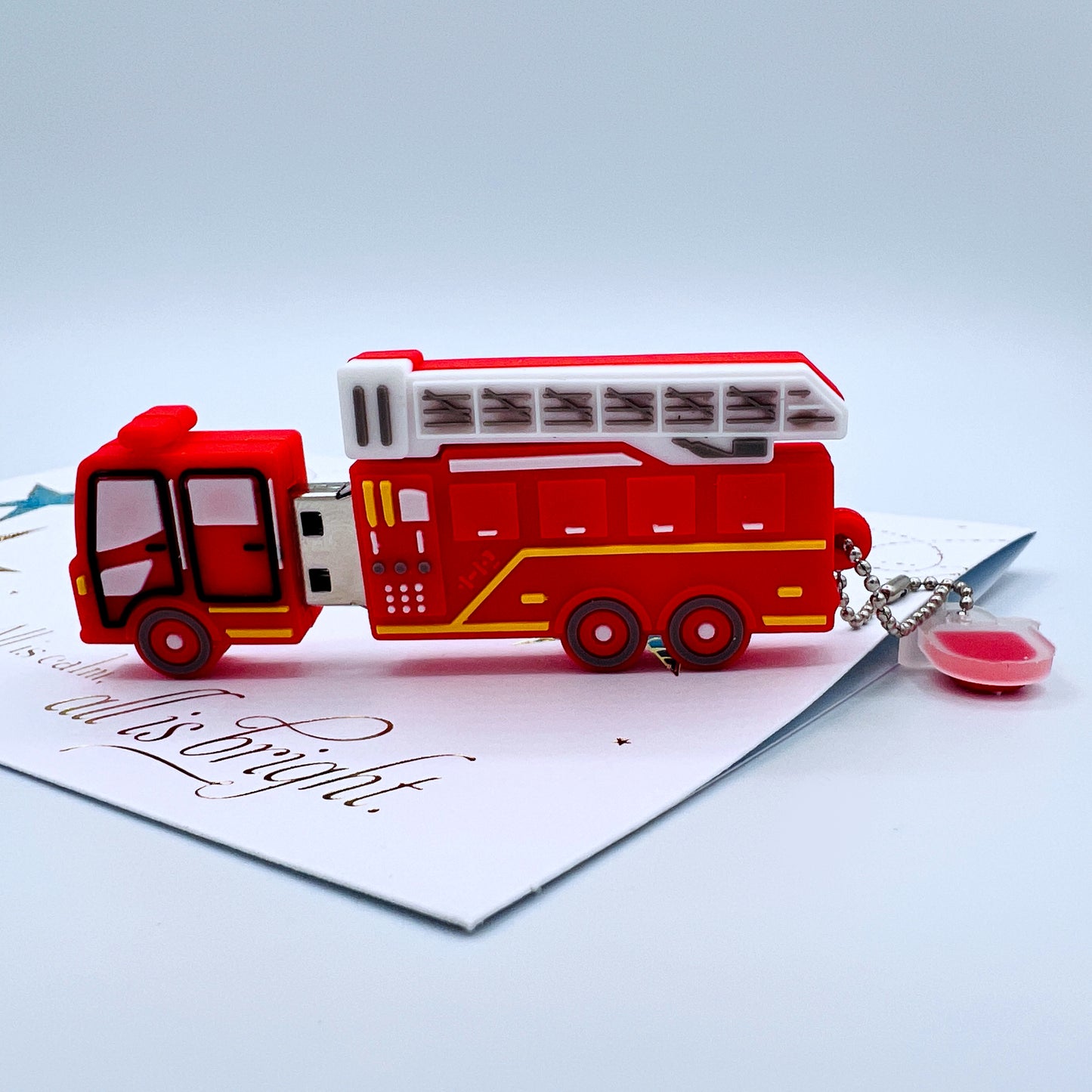 red fire truck