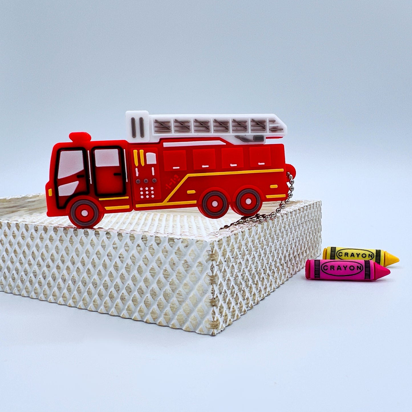 red fire truck