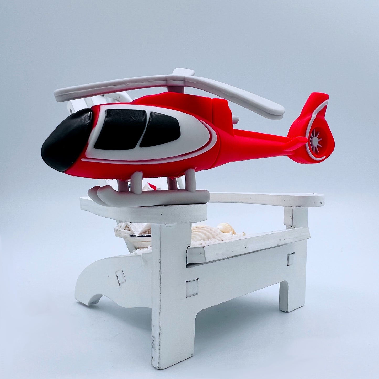 red helicopter