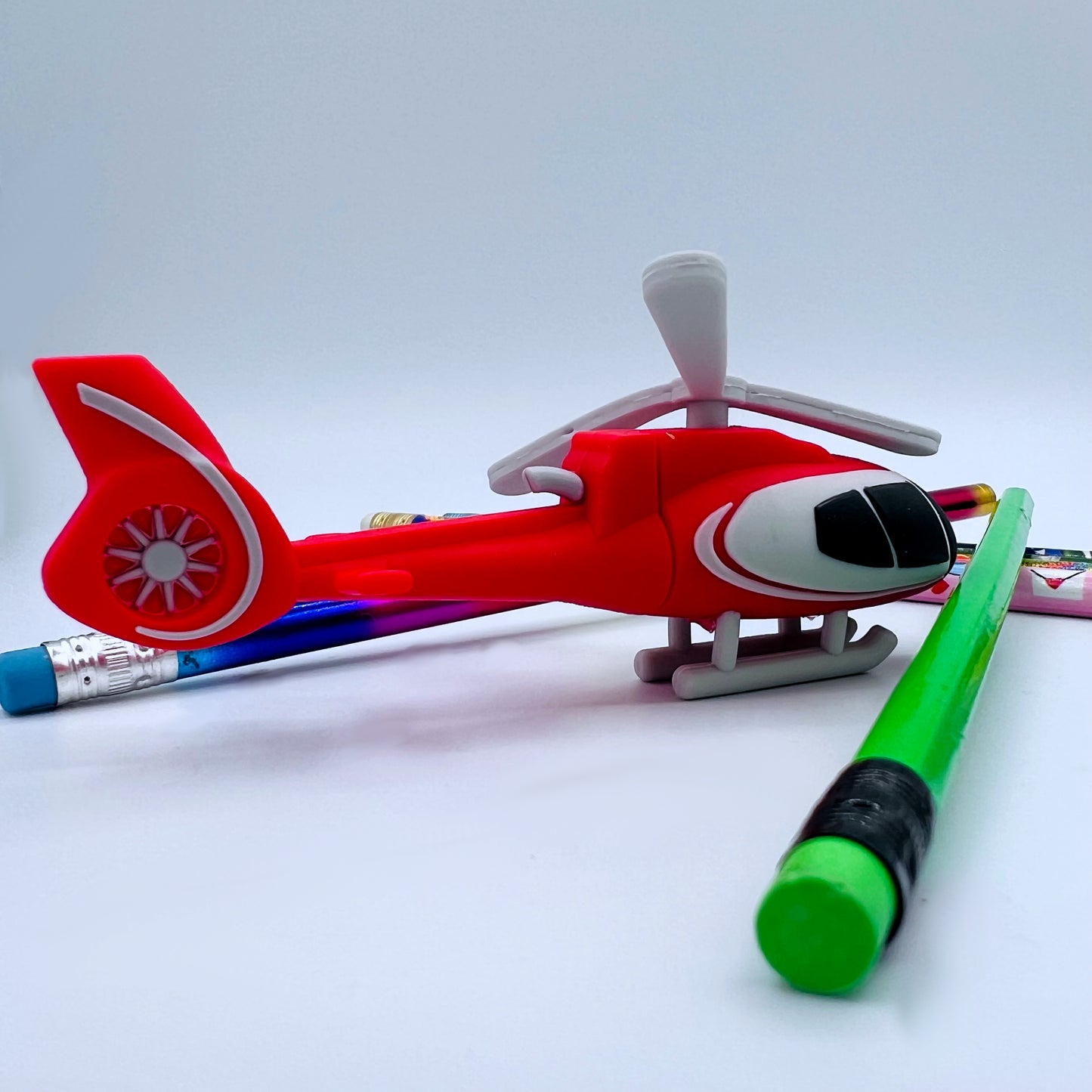 red helicopter