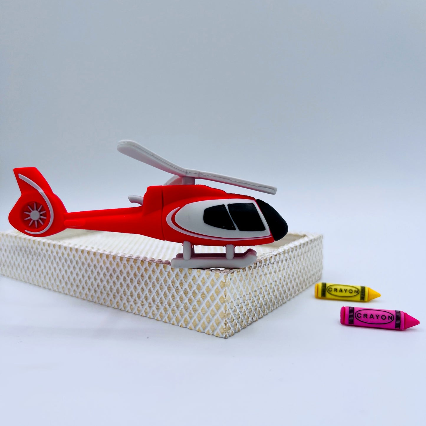 red helicopter