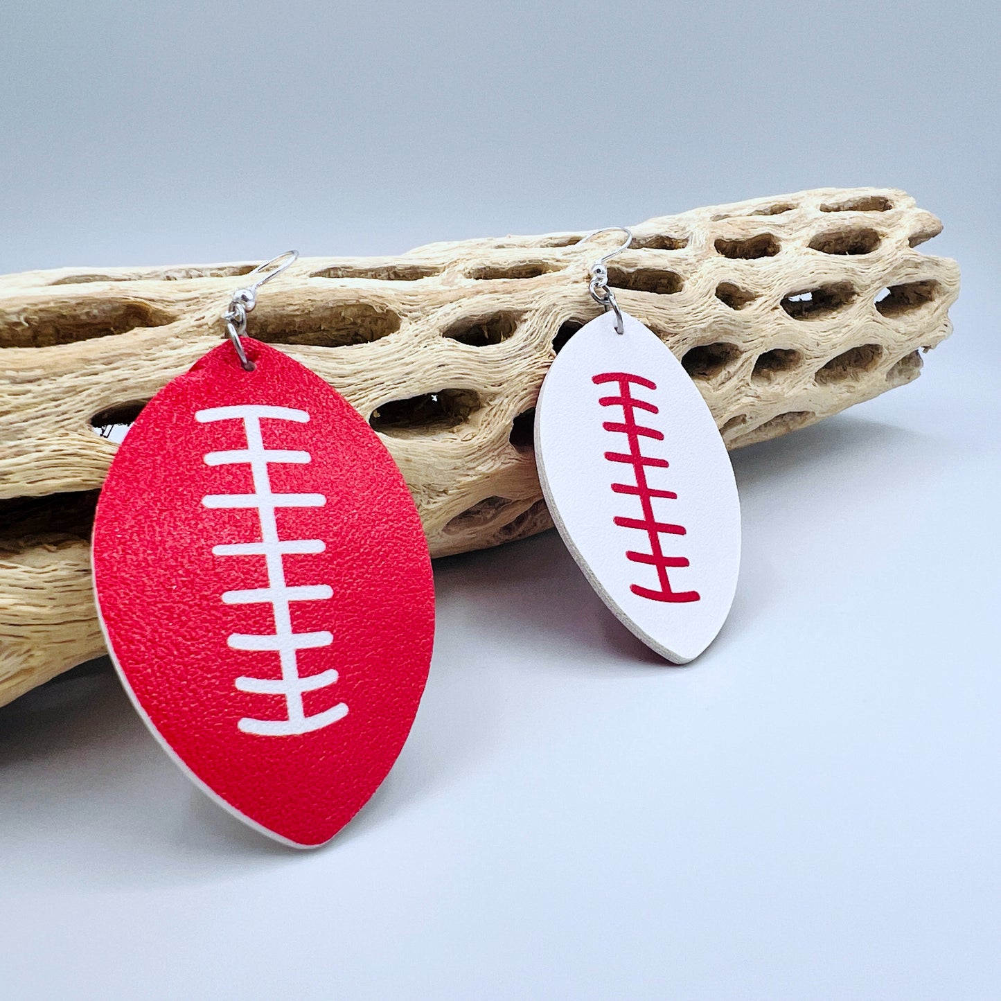red & white
