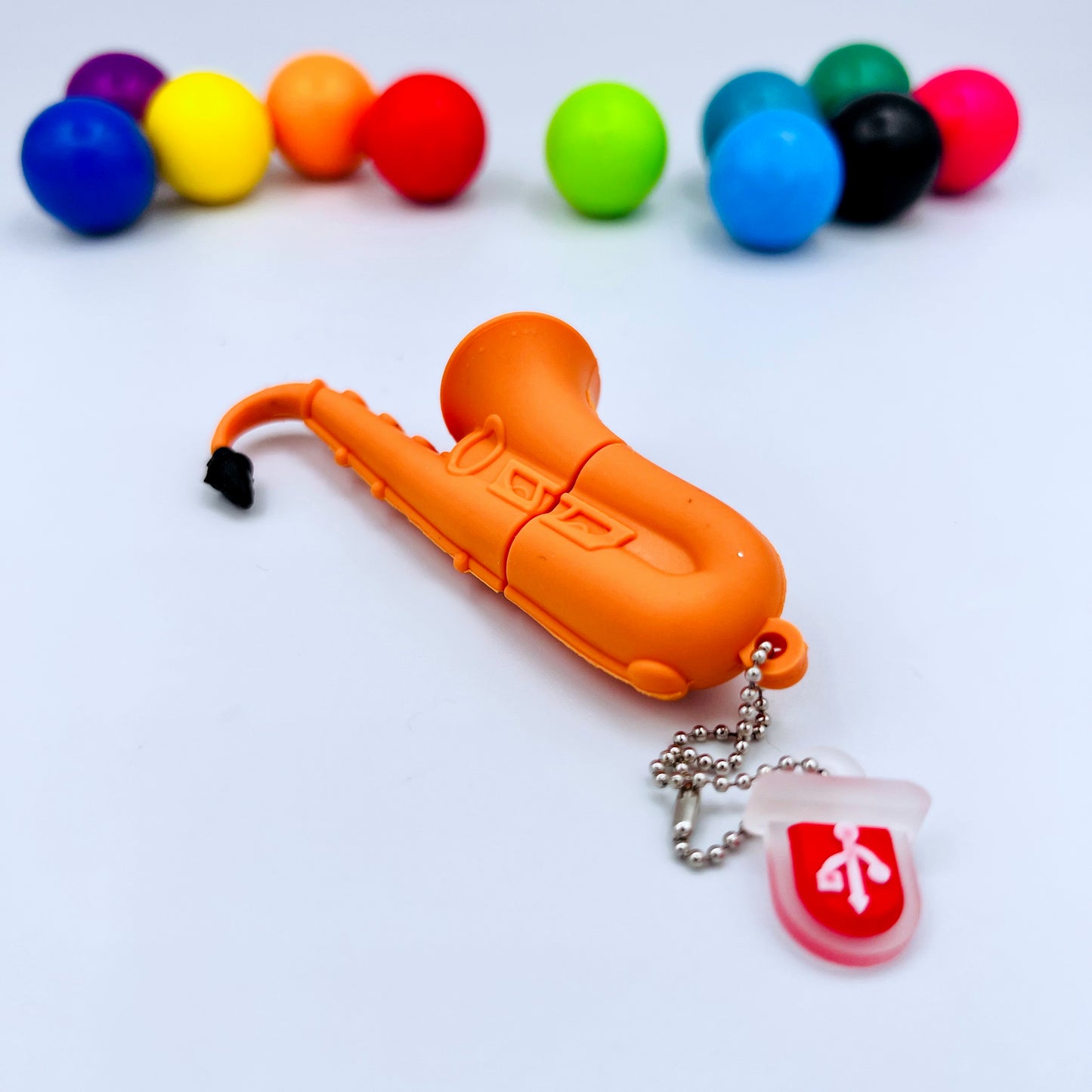 tan saxophone