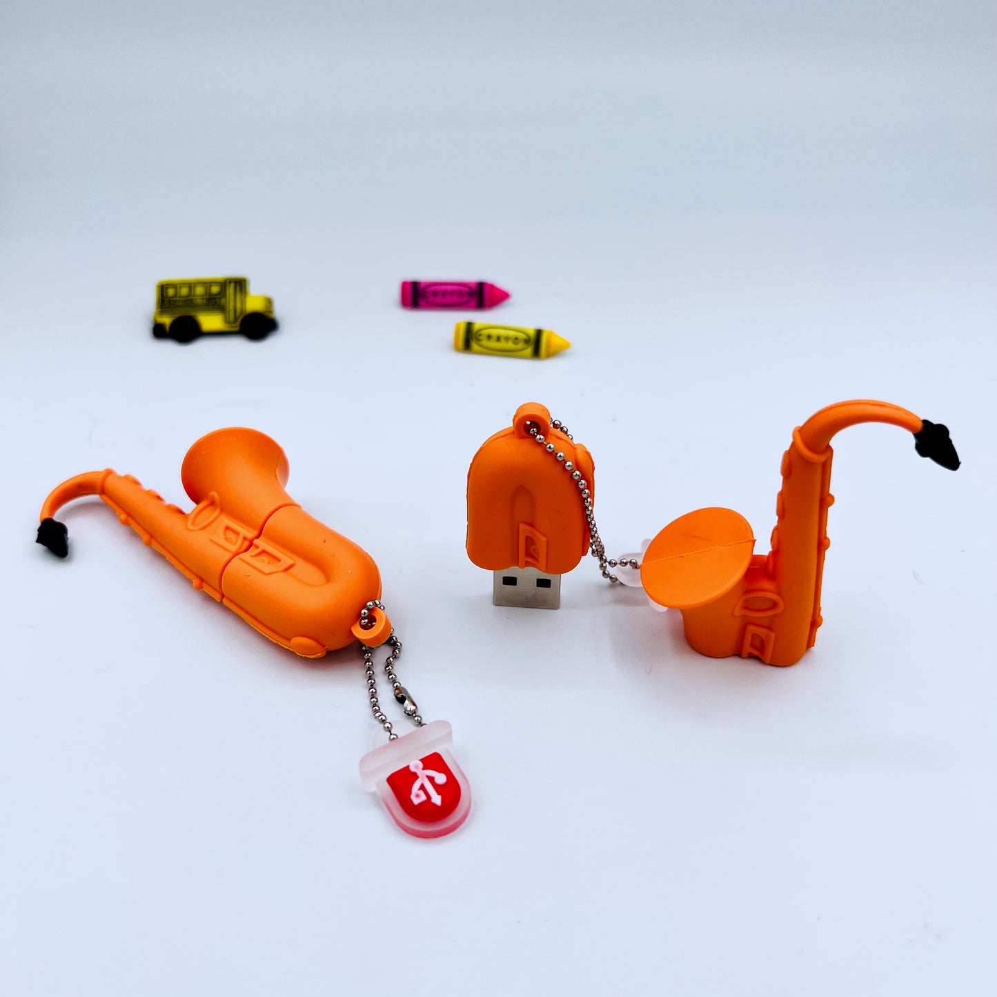 tan saxophone