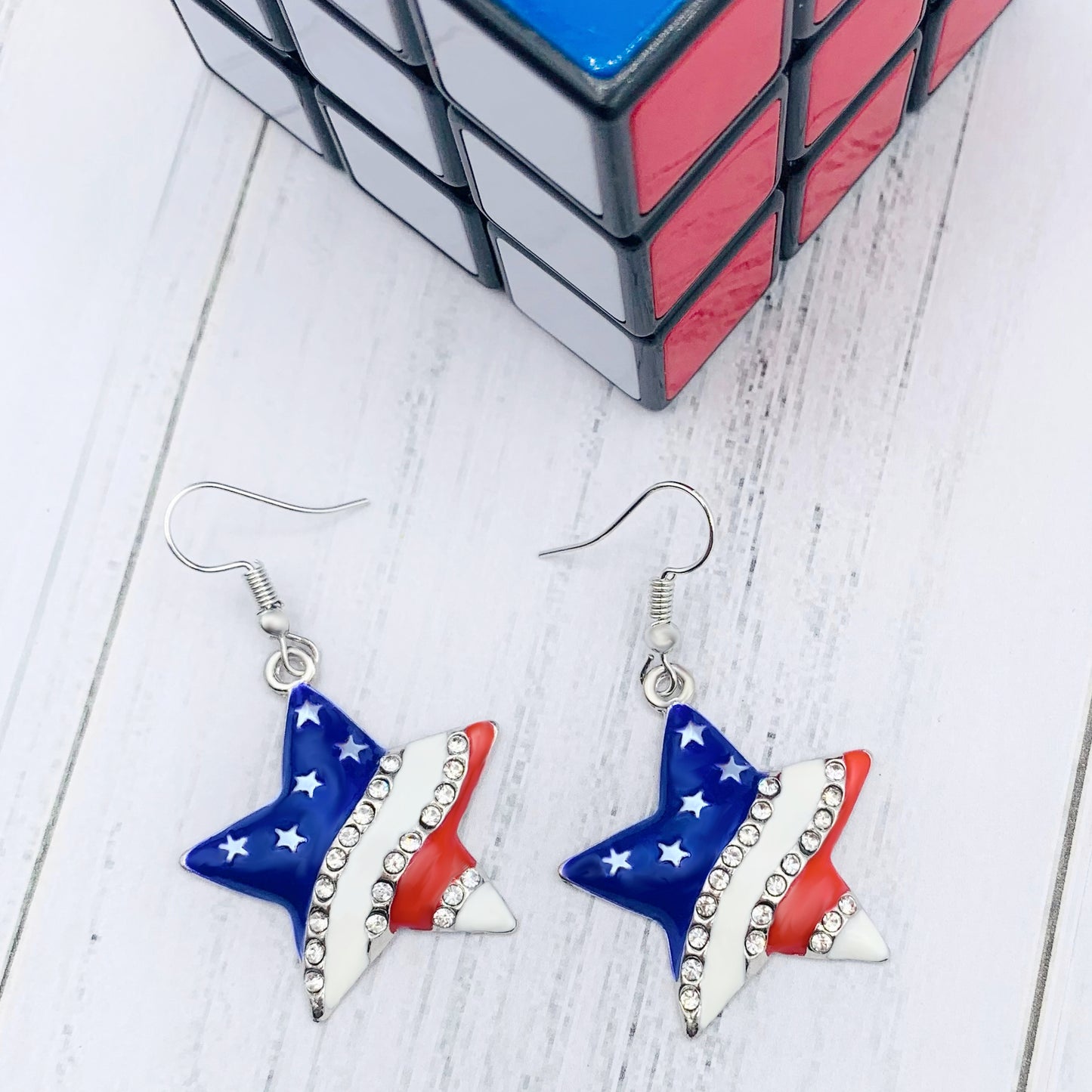 star earrings