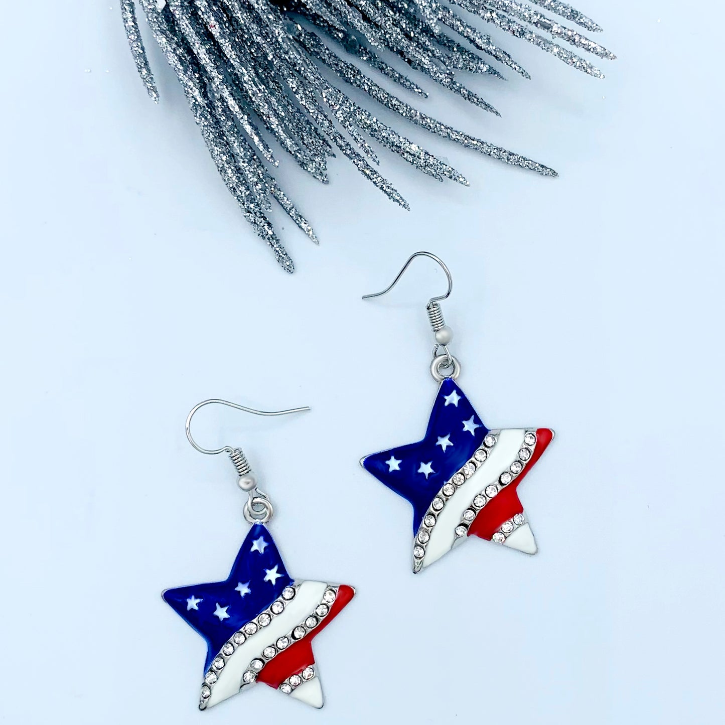 star earrings