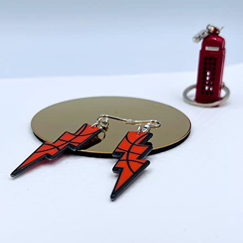 Softball Earrings for Women - Basketball Earrings for Mom - Baseball Earrings for Girls - Football Earrings for Girls - Volleyball Earrings for Girls - Softball Gifts for Girls - Football Mom Earrings - Sports Earrings - Acrylic Earrings for Women - Doubl
