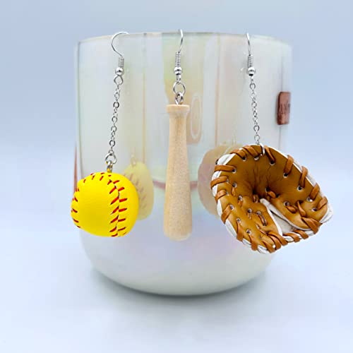 bat, ball & mitt - tan