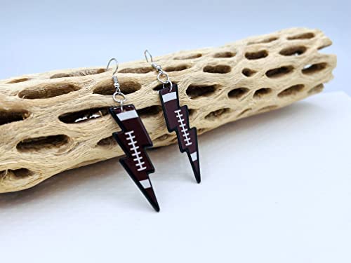 Softball Earrings for Women - Basketball Earrings for Mom - Baseball Earrings for Girls - Football Earrings for Girls - Volleyball Earrings for Girls - Softball Gifts for Girls - Football Mom Earrings - Sports Earrings - Acrylic Earrings for Women - Doubl