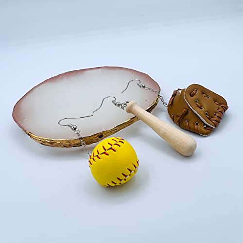 bat, ball & mitt - tan