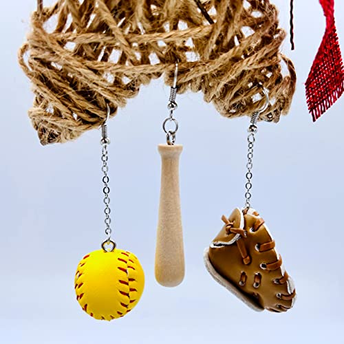 bat, ball & mitt - tan