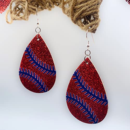 Baseball Earrings for Women - Baseball Mom Earrings - Baseball Mom Gifts