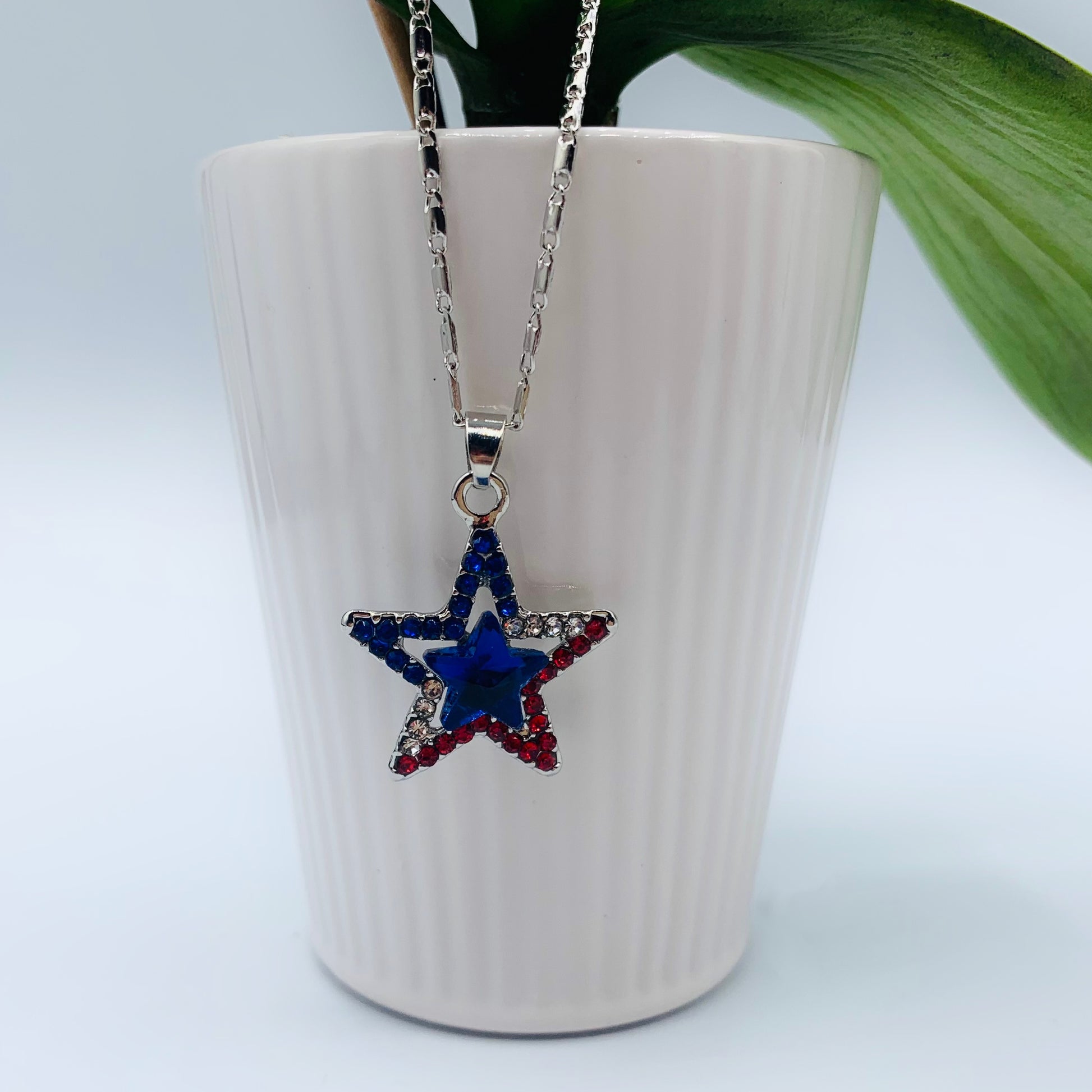 blue star jewelry set