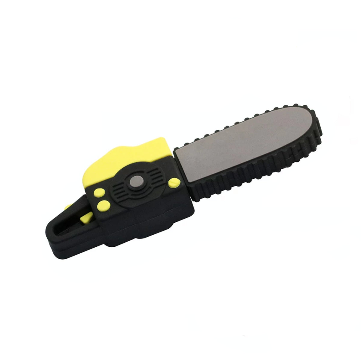 yellow & black chainsaw