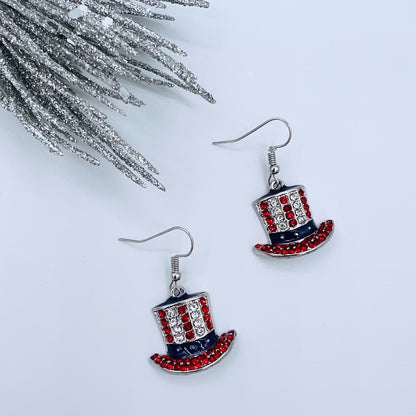 hat earrings