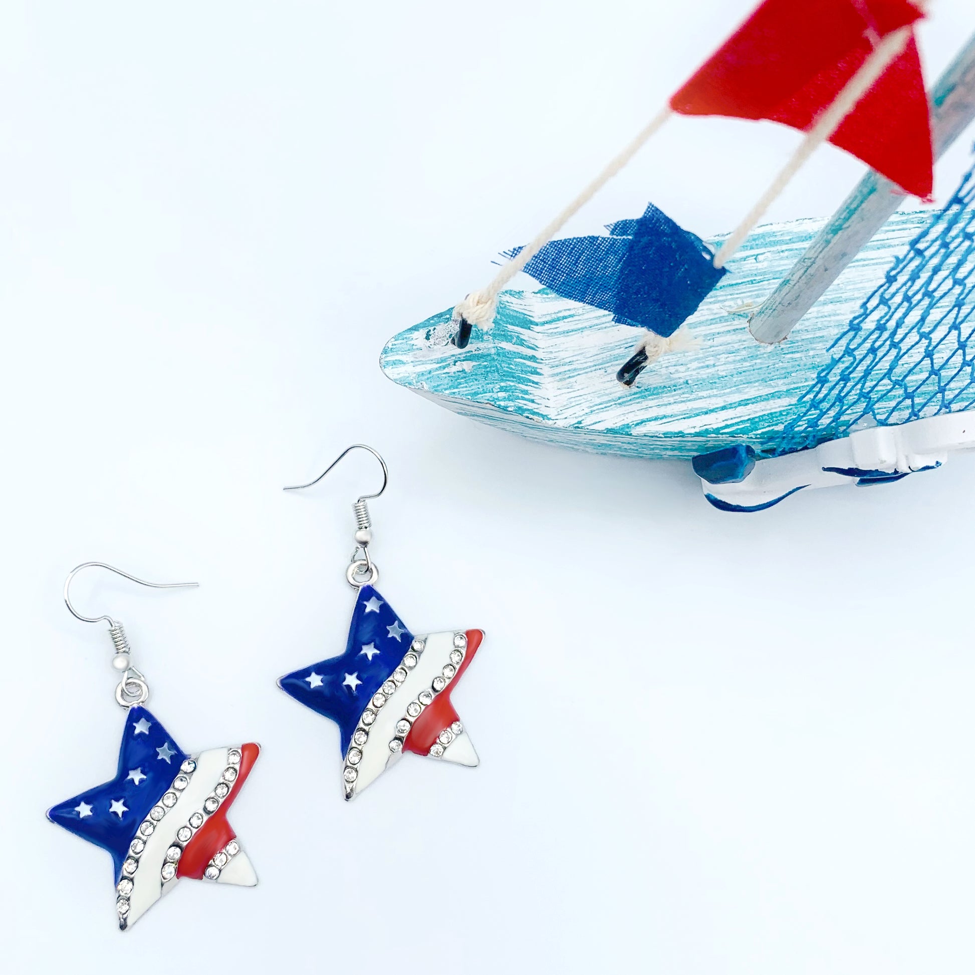 star earrings