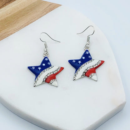 star earrings