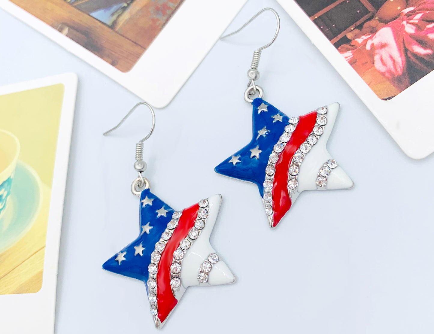 star earrings