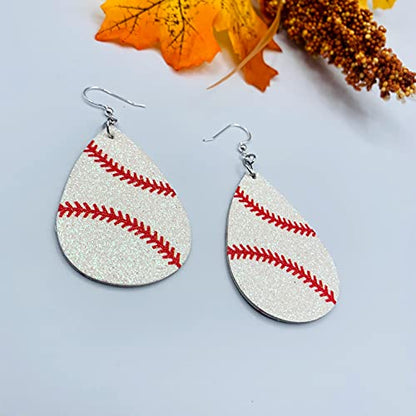 Baseball Earrings for Women - Baseball Mom Earrings - Baseball Mom Gifts