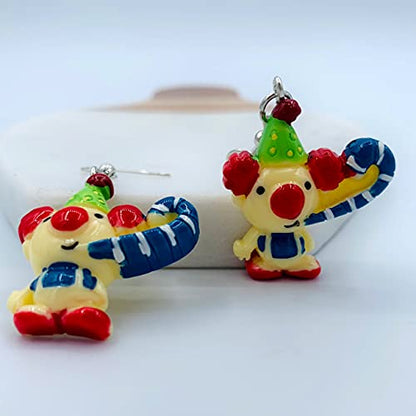 Funny Earrings for Women - Clown Earrings - Circus Earrings - Carnival Earrings for Women - Clown Accessories for Women - Bachelorette Party Jewelry - Weird Earrings - Bride Earrings Bachelorette - Birthday Theme Party Jewelry - Funny Earrings for Girls N