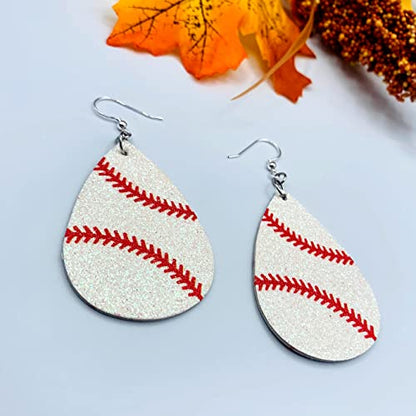 Baseball Earrings for Women - Baseball Mom Earrings - Baseball Mom Gifts