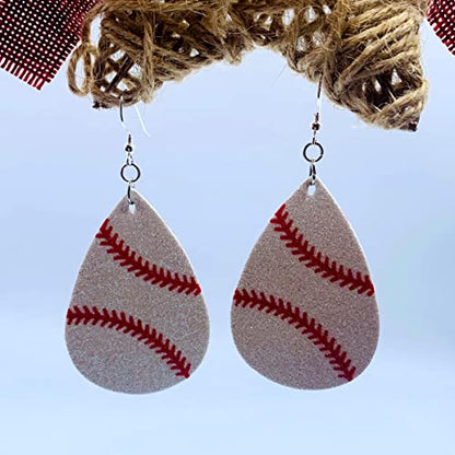 Baseball Earrings for Women - Baseball Mom Earrings - Baseball Mom Gifts