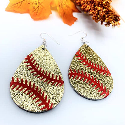 Baseball Earrings for Women - Baseball Mom Earrings - Baseball Mom Gifts