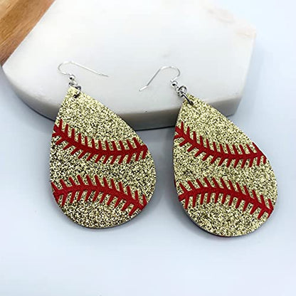 Baseball Earrings for Women - Baseball Mom Earrings - Baseball Mom Gifts