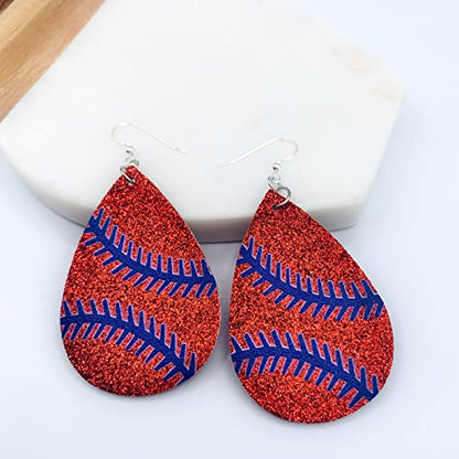 Baseball Earrings for Women - Baseball Mom Earrings - Baseball Mom Gifts