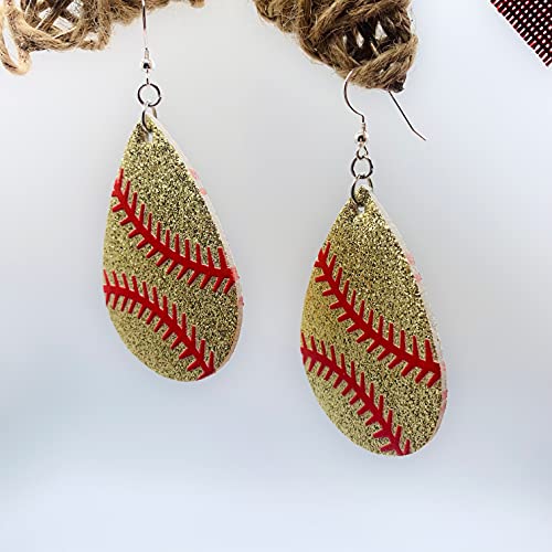 Baseball Earrings for Women - Baseball Mom Earrings - Baseball Mom Gifts