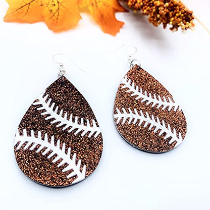 Baseball Earrings for Women - Baseball Mom Earrings - Baseball Mom Gifts